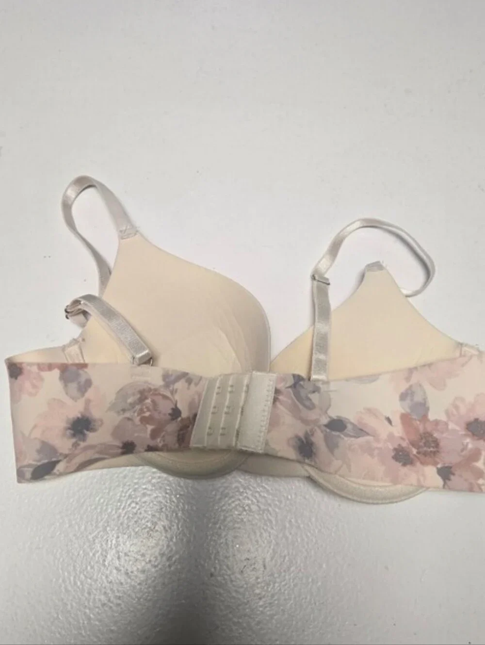 Womens Vince Camuto Cottagecore Coquette Underwired Floral Print T-shirt Bra 34B